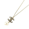 Secondhand Chanel Coco Mark Gold Plated Jewelry