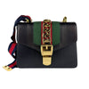 Secondhand Gucci Sylvie Black Leather Bag