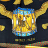 Secondhand Hermès Carré 90 Black Silk Accessories