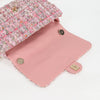 Secondhand Chanel Pearl Bag Pink Velvet