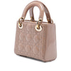 Dior Mini Patent Cannage Lady Dior Secondhand