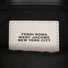 Fendi Marc Jacobs Nappa Vitello King Logo Print Baguette Phone Pouch Satchel Secondhand