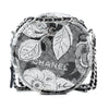 Chanel CC Calfskin Floral Round Clutch on Chain Secondhand