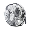 Chanel CC Calfskin Floral Round Clutch on Chain Secondhand