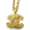 Secondhand Chanel Coco Mark Gold Plated Jewelry