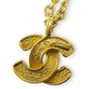 Secondhand Chanel Coco Mark Gold Plated Jewelry