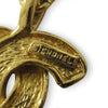 Secondhand Chanel Coco Mark Gold Plated Jewelry