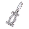 Secondhand Cartier C2 Silver White Gold Jewelry
