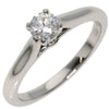 Secondhand Cartier Solitaire Silver Platinum Jewelry