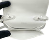 Secondhand Burberry Olympia White Leather Bag