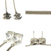 Secondhand Chanel Coco Mark Silver Metal Jewelry