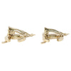 Secondhand Chanel Coco Mark Gold Plated Jewelry