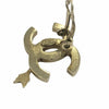 Secondhand Chanel Coco Mark Gold Plated Jewelry