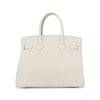 Secondhand Hermès Birkin 30 White Leather Bag