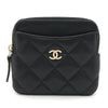 Secondhand Chanel Coco Mark Black Leather Accessories