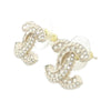 Secondhand Chanel Coco Mark Gold Plated Jewelry