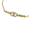 Secondhand Chanel Coco Mark Gold Plated Jewelry