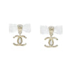 Secondhand Chanel Coco Mark Beige Gold Plated Jewelry