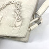 Secondhand Louis Vuitton Plat White Leather Bag