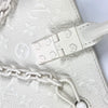 Secondhand Louis Vuitton Plat White Leather Bag