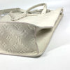 Secondhand Louis Vuitton Plat White Leather Bag