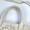 Secondhand Louis Vuitton Plat White Leather Bag