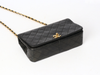Secondhand Chanel Chanel Matelassé Cuir Noir Black