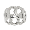 Secondhand Cartier C Silver White Gold Jewelry
