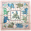 Secondhand Hermès Carré 90 Pink Silk Accessories