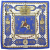 Secondhand Hermès Carré 90 Blue Silk Accessories