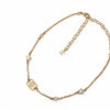 Secondhand Chanel Coco Mark Gold Plated Jewelry