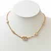 Secondhand Chanel Coco Mark Gold Plated Jewelry