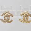 Secondhand Chanel Coco Mark Gold Plated Jewelry