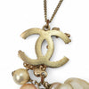Secondhand Chanel Coco Mark Gold Plated Jewelry