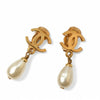 Secondhand Chanel Coco Mark Gold Plated Jewelry