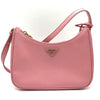 Secondhand Prada Re-edition Pink Leather Bag