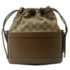 Secondhand Gucci Horsebit Brown Canvas Bag