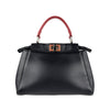 Secondhand Fendi Peekaboo Black Leather Bag