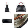 Secondhand Fendi Peekaboo Black Leather Bag