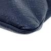 Secondhand Gucci Diamante Navy Leather Bag