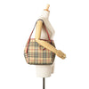 Secondhand Burberry Small Haymarket Check Coated Canvas Canterbury Tote