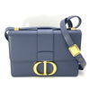 Secondhand Dior 30 Montaigne Blue Leather Bag