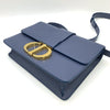 Secondhand Dior 30 Montaigne Blue Leather Bag