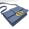 Secondhand Dior 30 Montaigne Blue Leather Bag