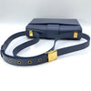 Secondhand Dior 30 Montaigne Blue Leather Bag