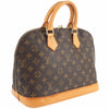 Secondhand Louis Vuitton Alma Brown Canvas Bag