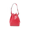 Secondhand Louis Vuitton Noe Red Leather Bag