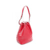 Secondhand Louis Vuitton Noe Red Leather Bag