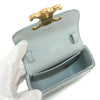 Secondhand Céline Claude Blue Leather Bag