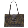 Secondhand Fendi Baguette Black Canvas Bag